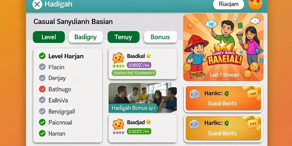 Grafis yang memukau dan meningkatkan pengalaman bermain.