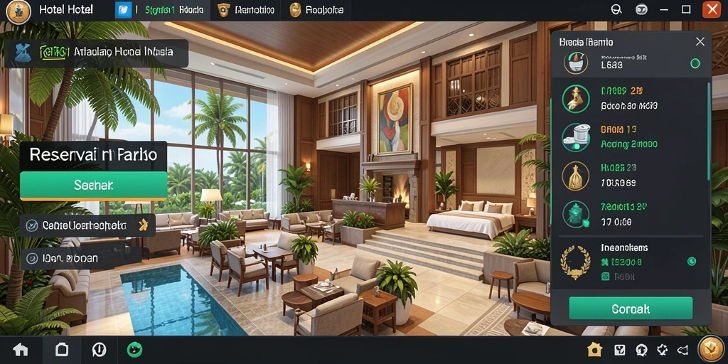 Screenshot dari turnamen menarik di 888FW.