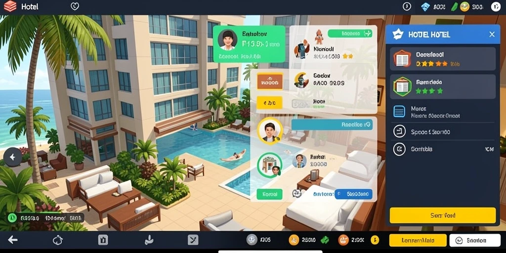 Tangkapan layar memperlihatkan keseruan dalam bertarung di game.