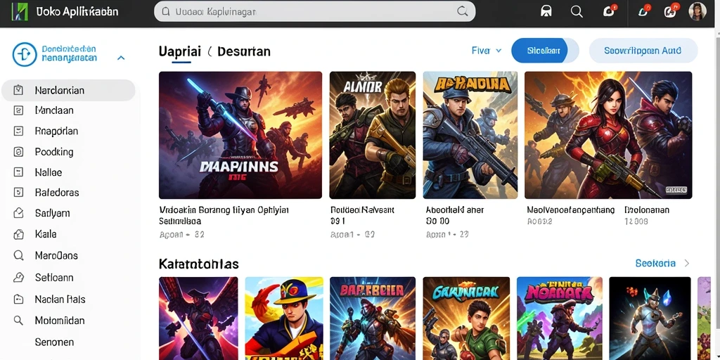 Tangkapan layar interaksi multiplayer yang seru.