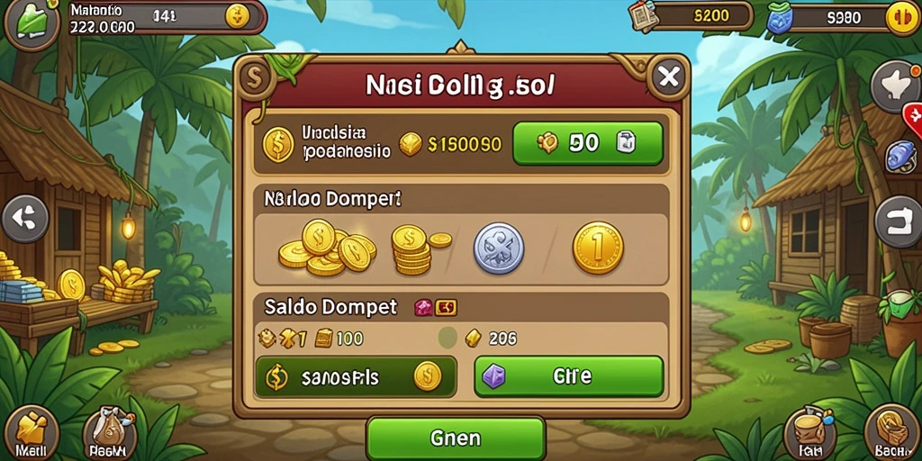 Screenshot menggambarkan momen multiplayer yang seru dan interaktif.