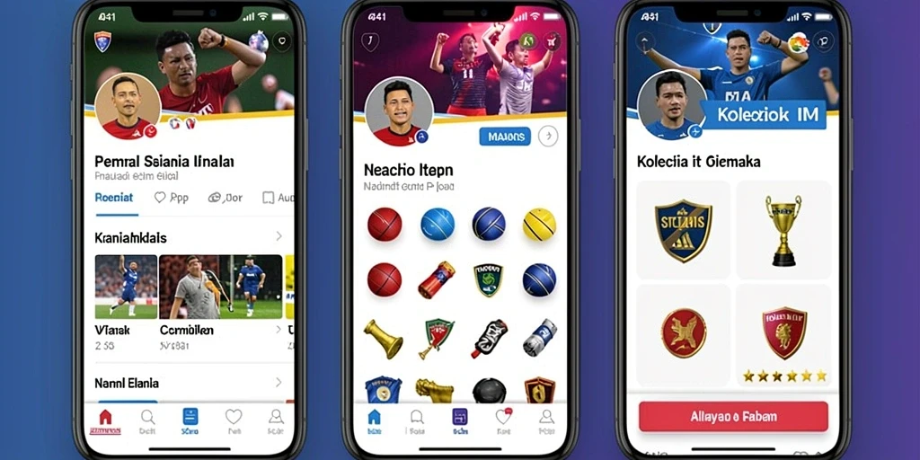 Screenshot memperlihatkan fitur komunitas untuk berinteraksi antara pemain.