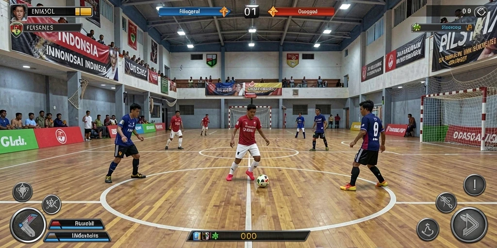 Tantangan level yang semakin menegangkan dan seru.