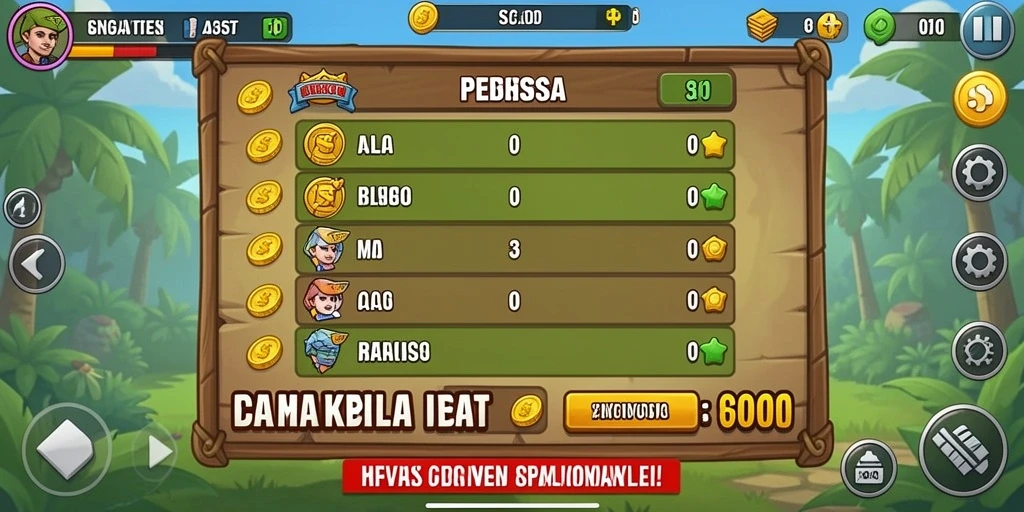Tantangan harian yang mendebarkan setiap waktu.