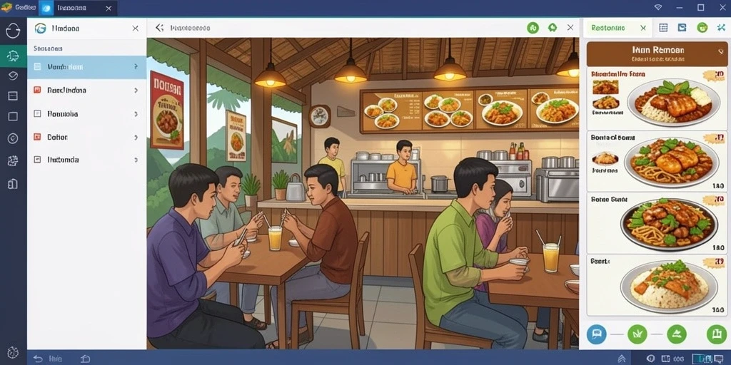 Tangkapan layar menunjukkan level menantang dengan berbagai rintangan.