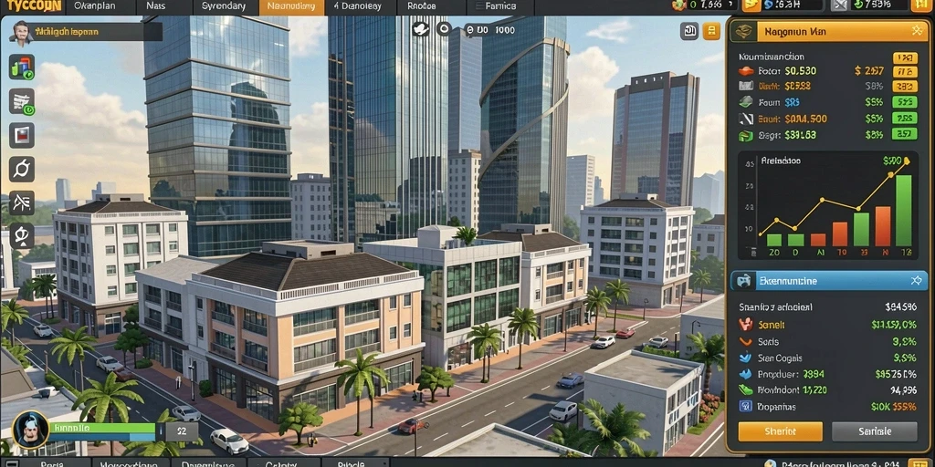 Pemandangan indah dunia samurai yang luas.