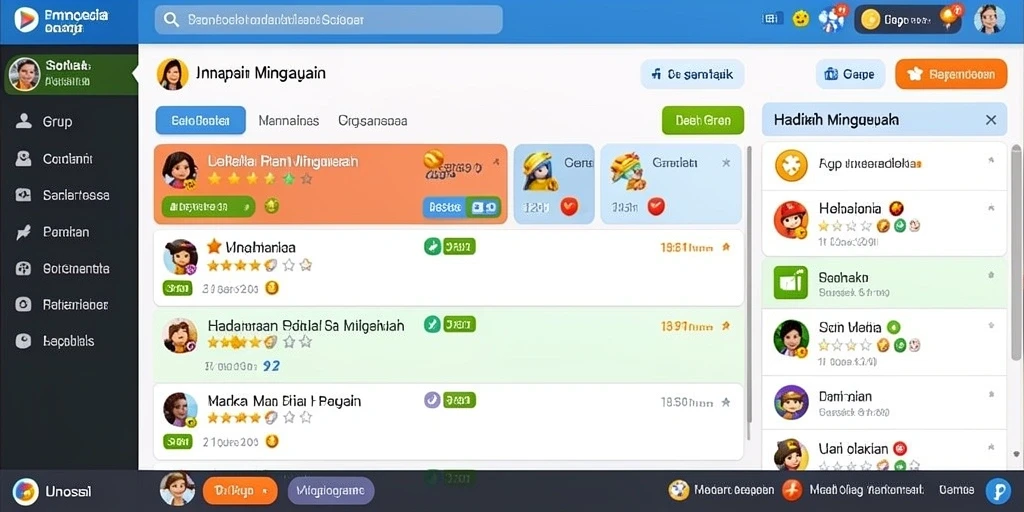 Komunitas aktif yang mendukung pemain baru.